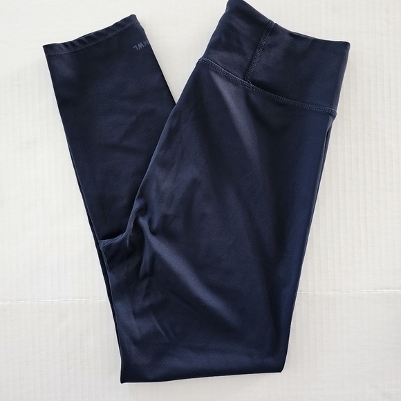 Madewell Women's‎ MWL Form High-Rise Navy Blue Leggings Size Medium - Picture 1 of 7